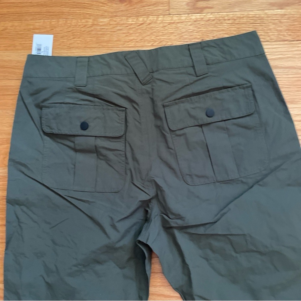 Lotto Cargo Pants Mens Size L Green Zip Legs - Picture 6 of 8